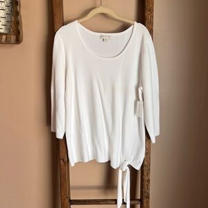 Coldwater Creek White Women's Top NWT